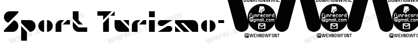Sport Turismo字体转换
